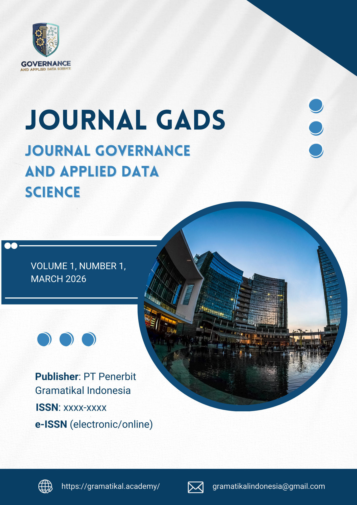 					View Vol. 1 No. 1 (2026): J-GADS: Journal of Governance and Applied Data Science
				
