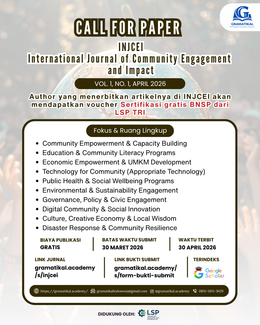 Poster Announcement INJCEI