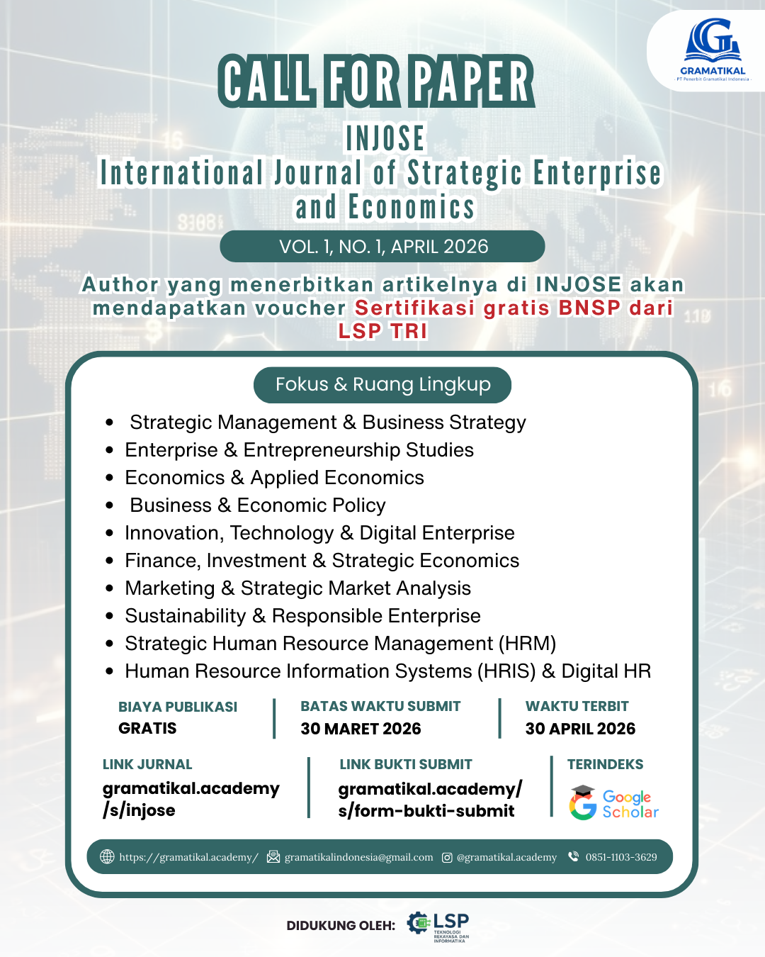 Poster Announcement INJOSE