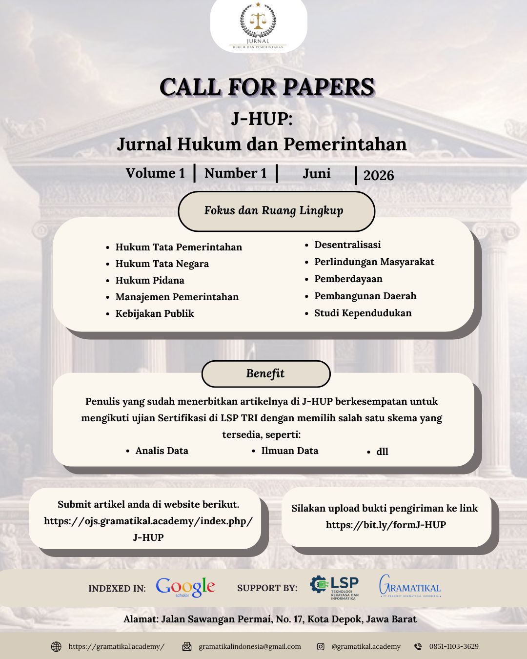 Poster Announcement J-HUP