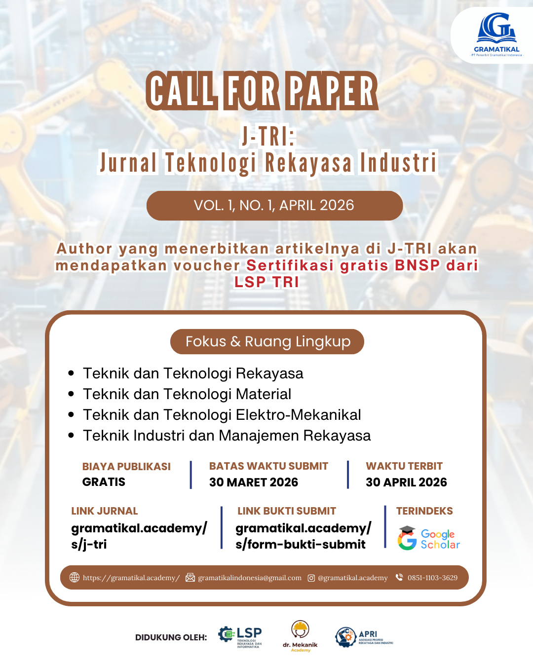 Poster Announcement J-TRI