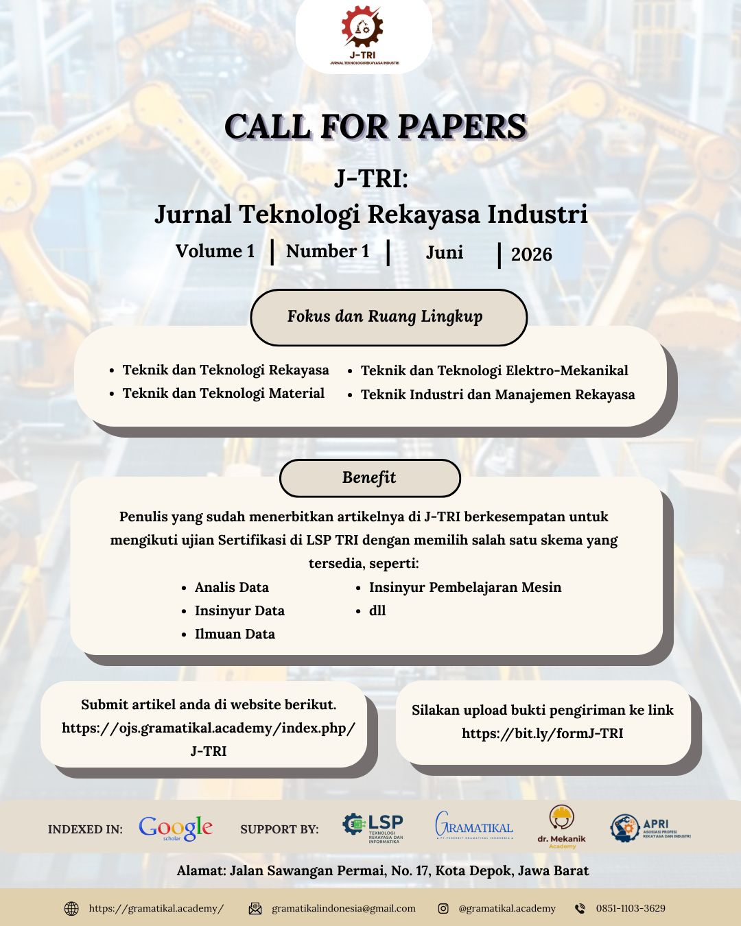 Poster Announcement J-TRI