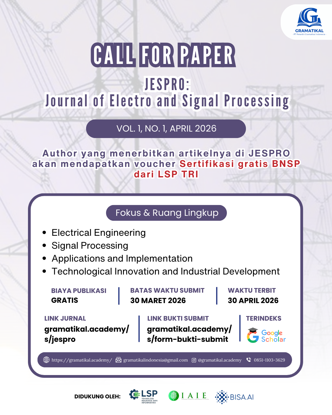 Poster Announcement JESPRO