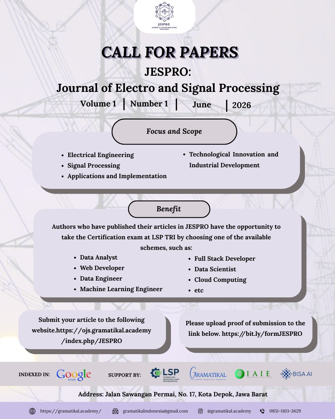 Poster Announcement JESPRO